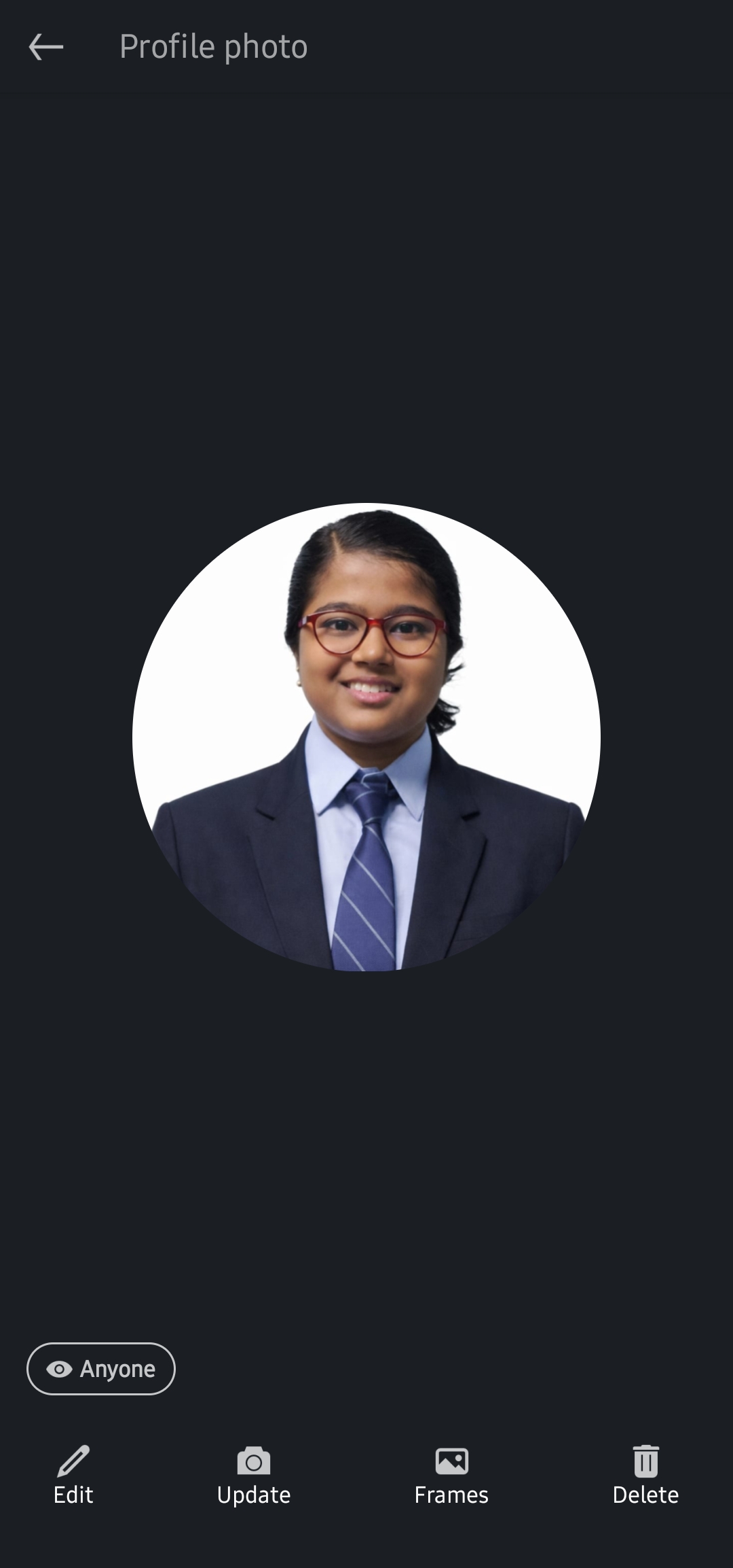 User profile photo.