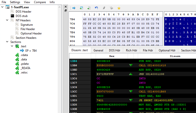 PE-Bear:Load a File