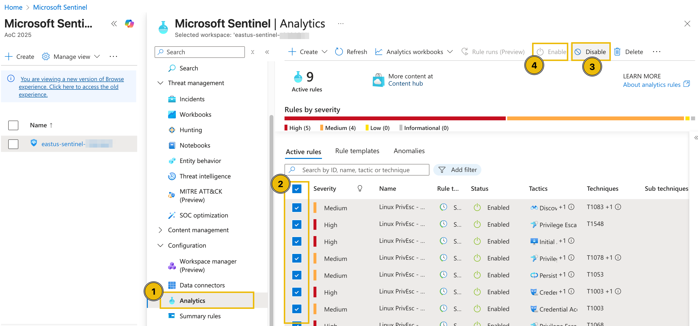 Rule deployment instructions.