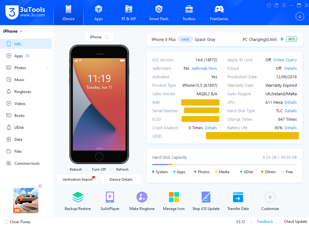 Creating a backup using libmobiledevice.