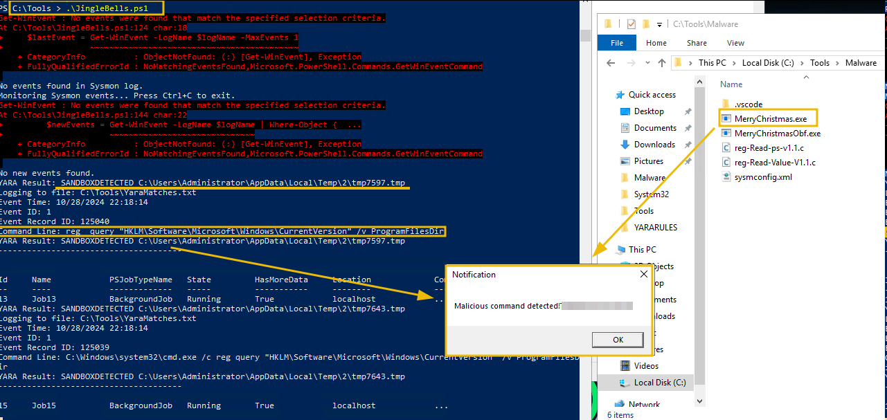 PowerShell taskbar item