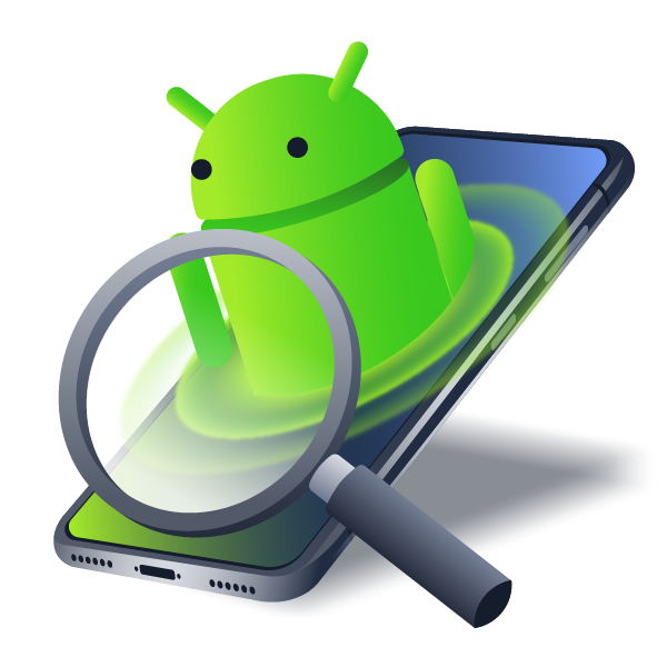 Depicting Android Image being Analyzed
