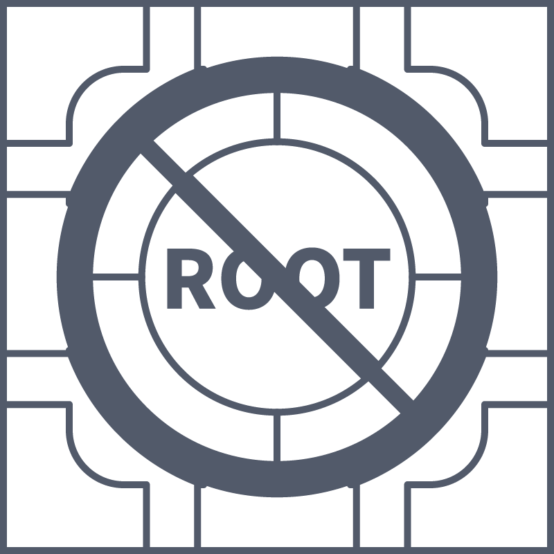 non root container icon