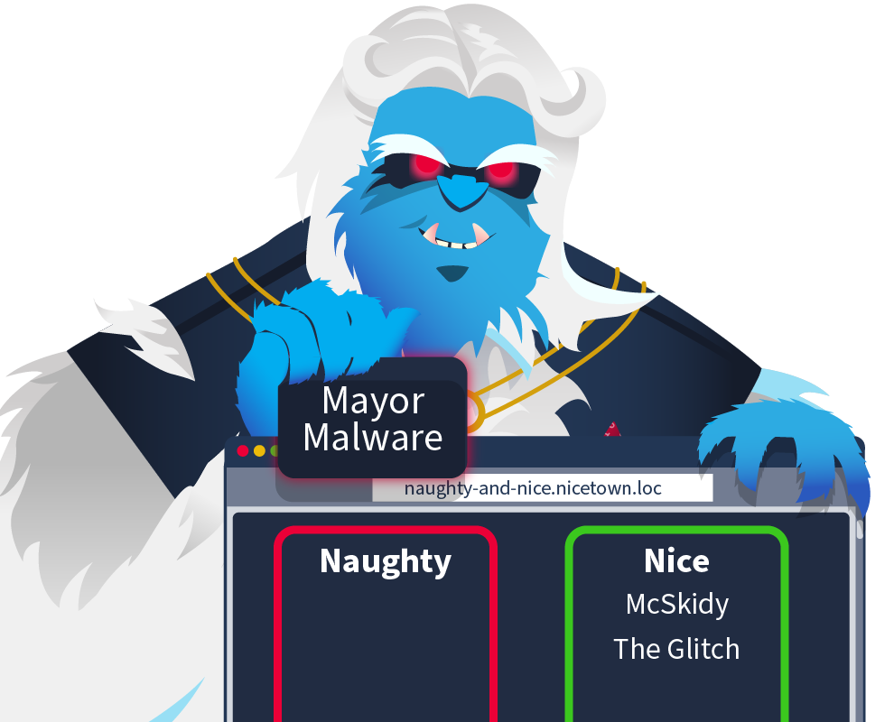 Mayor Malware moving his name into nice list