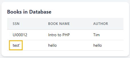 total books in the database