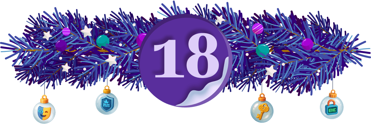 Task banner for day 18