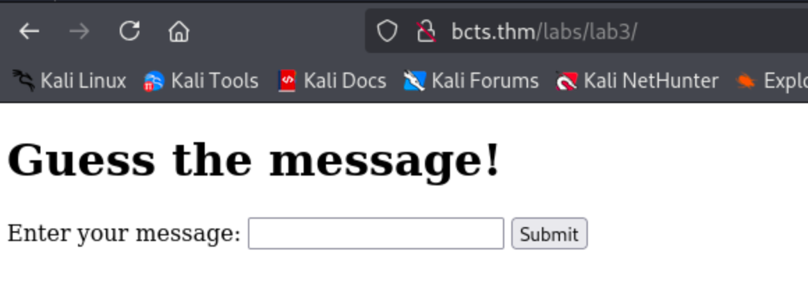 Homepage of lab3