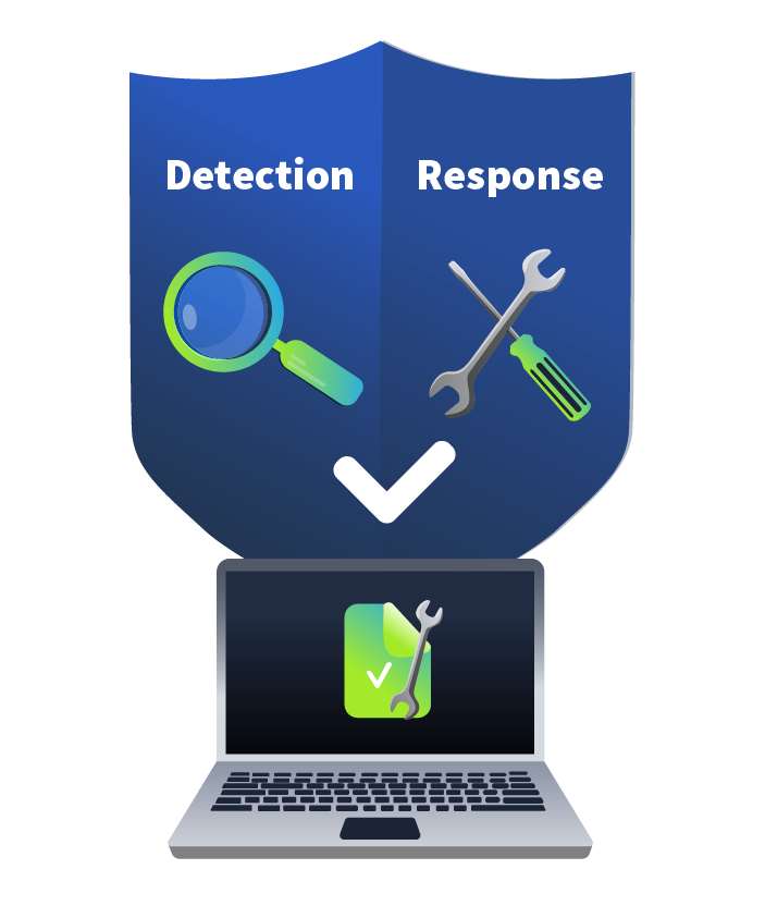 Detection and Response Shield of an EDR.