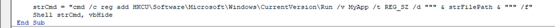 Snippet from the previous VBA code. Lines 12-14.