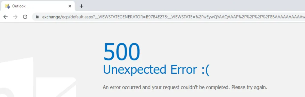 Critical vulnerability affecting Microsoft Exchange Server