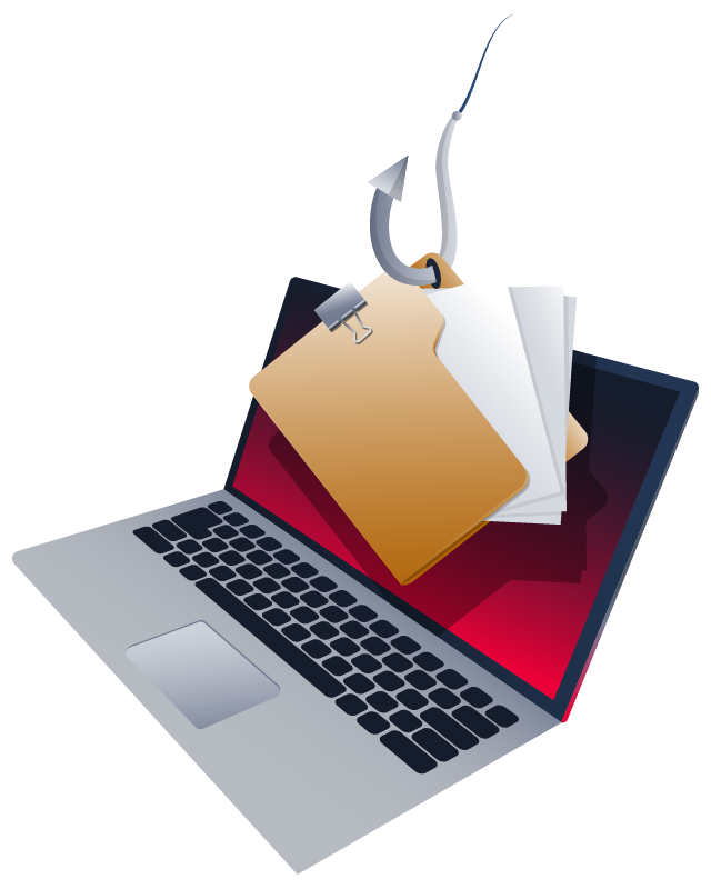gather sensitive data from victims
