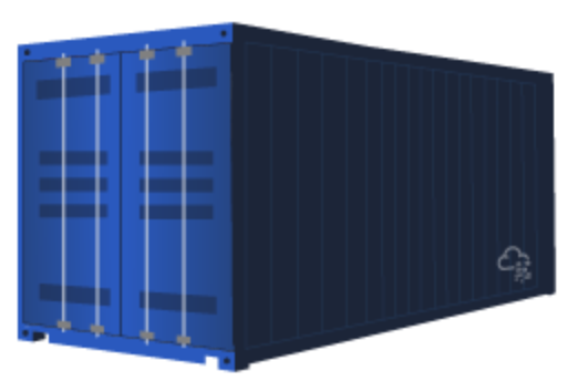 A container illustration.