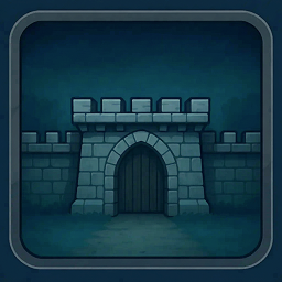 Image with the outer gate.