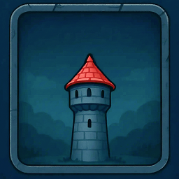 Image with a medieval tower